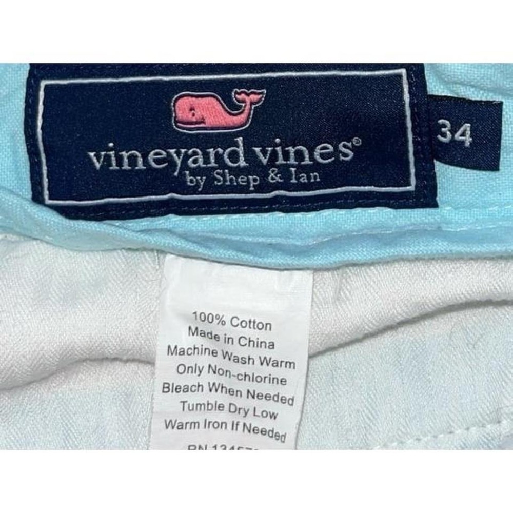 Mens Vineyard Vines Color Block 3 Tone Club Casual Shorts - Picture 3 of 4